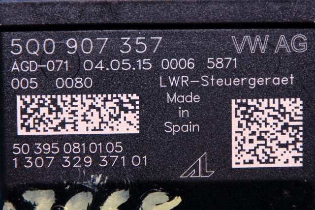 Styreenhet diverse til VW Polo 2014-2017 (Type V, Fase 2)  (VAG|5Q0 907 357|)