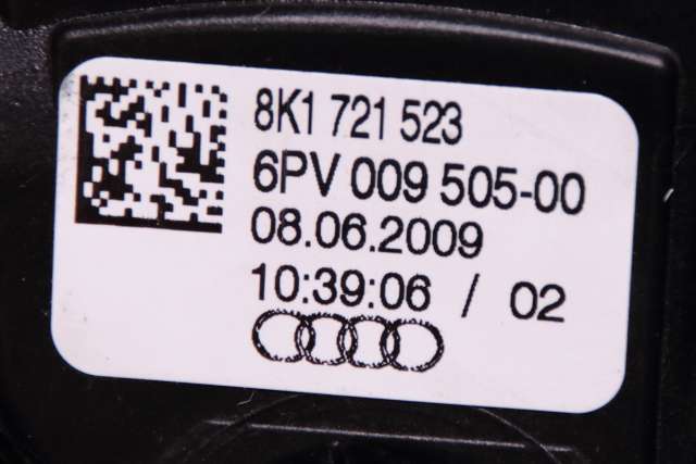 Pedal gass til Audi A4 2007-2014 (Type IV) (B8) (B8) (HELLA|6PV 009 505-00|8K1 721 523|)