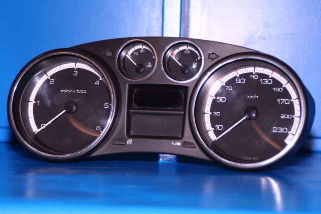 Instrumentpanel til Peugeot 308, 2007-2011 (Type I, Fase 1) (PEUGEOT|96 666421 80)