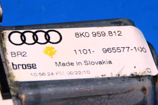 Ruteheis, kun motor, høyre foran til Škoda Yeti 2009-2013 (Fase 1)  (VAG|8K0 959 812|)