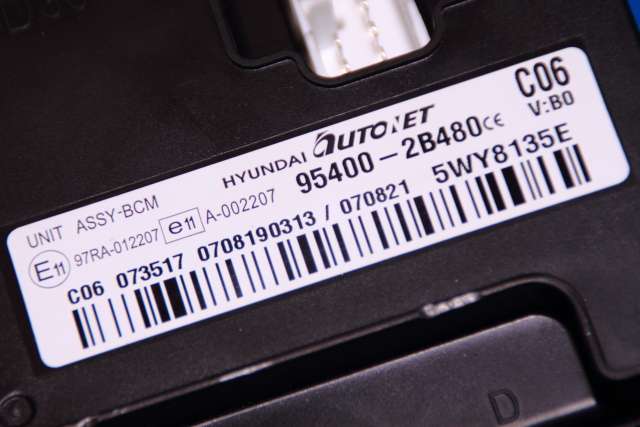Styreenhet comfort (BCM) til Hyundai Santa Fe 2006-2009 (Type II, Fase 1) (HYUNDAI|95400-2B480|)