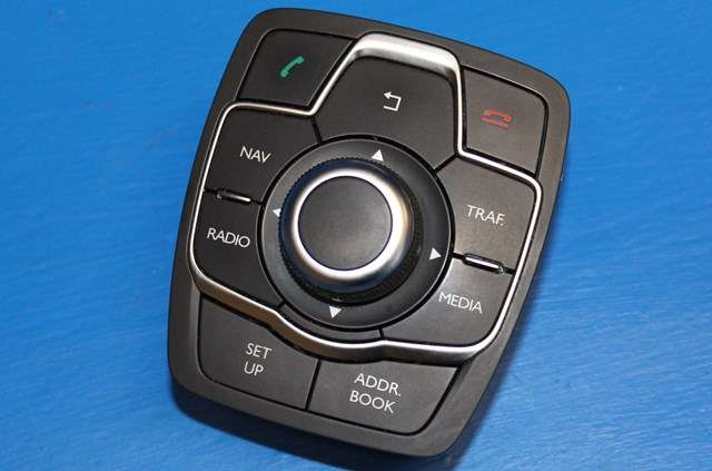 Bilstereo navigasjon betjeningspanel til Peugeot 508, 2011-2014 (Type I, Fase 1)  (PEUGEOT|98 023785 77)