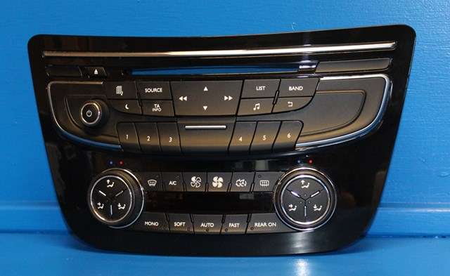 Varmeapparat betjening til Peugeot 508, 2011-2014 (Type I, Fase 1)  (PEUGEOT|98 023795 XZ)