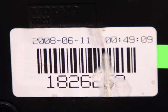 Bilstereo betjeningspanel til Volvo V70 2007-2013 (Type III, Fase 1)  