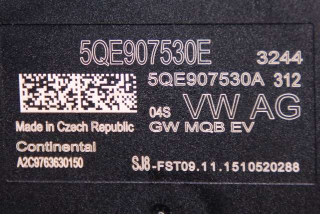 Styreenhet diverse til VW e-Golf 2014-2017 (Fase 1)  (CONTINENT|A2C9763630150|5QE 907 530 E|)