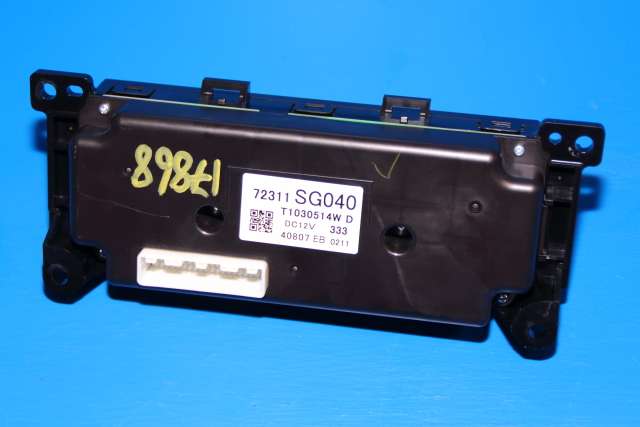 Varmeapparat betjening til Subaru Forester 2013-2019 (Type IV)  (SUBARU|72311-SG040|)