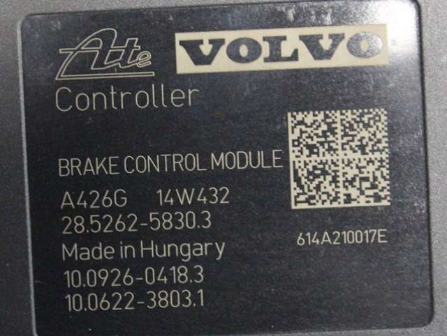 ABS sentral til Volvo V60/V60 CC 2013-2018 (Type I, Fase 2)  (VOLVO|P31423348|)