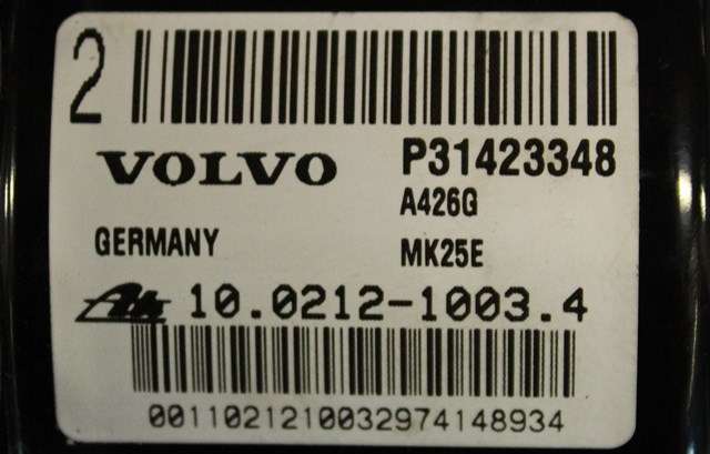 ABS sentral til Volvo V60/V60 CC 2013-2018 (Type I, Fase 2)  (VOLVO|P31423348|)