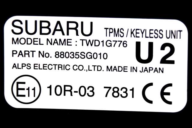Styreenhet nøkkelfri/keyless til Subaru Forester 2013-2019 (Type IV)  (SUBARU|88035-SG010|)