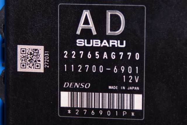 Styreenhet motor til Subaru Forester 2013-2019 (Type IV) (DENSO|112700-6901|22765-AG770|)