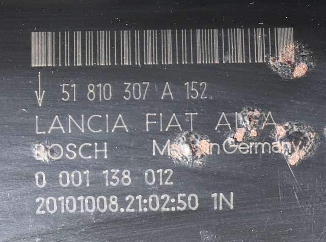 Starter diesel til Fiat Doblo 2010-->> (Type II)  (BOSCH|0 001 138 012|51810307|)