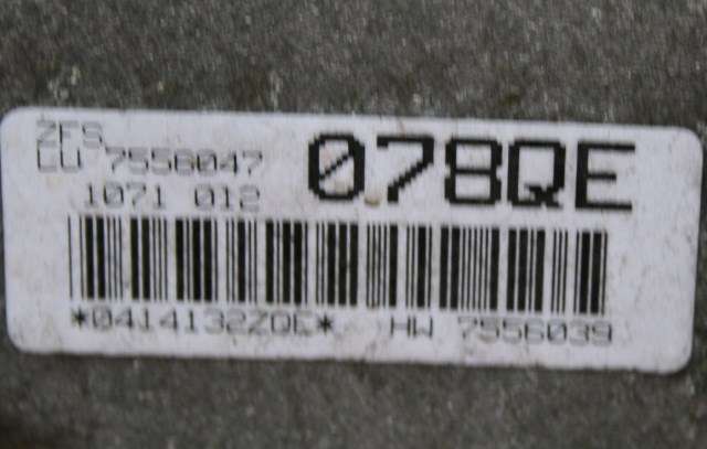 Girkasse automat til BMW 3-Serie 2005-2011 (E90/E91/E92/E93) (E90/E91/E92/E93) (ZF|1071 012 078QE|7 556 047|)