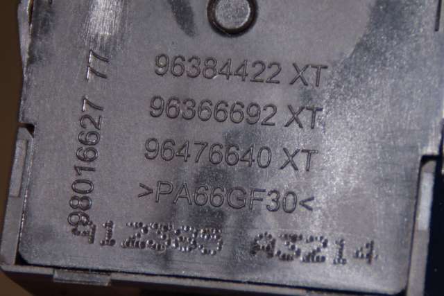 Bryter diverse til Peugeot 208 2012-2019 (Type I)  