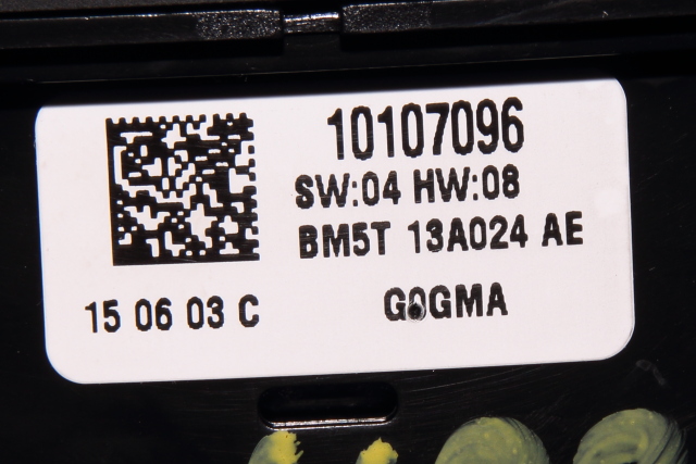 Bryter lys til Ford Transit Connect 2013-2018 Type II, Fase 1 (FORD|BM5T-13A024-AE|)