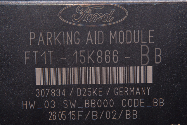 Styreenhet parkering til Ford Transit Connect 2013-2018 Type II, Fase 1  (FORD|FT1T-15K866-BB|)
