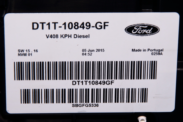 Instrumentpanel til Ford Transit Connect 2013-2018 Type II, Fase 1 (FORD|DT1T-10849-GF|)