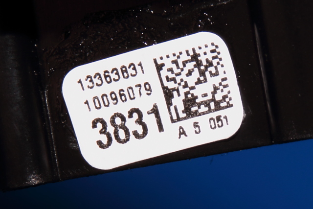 Bryter setevarme til Opel Corsa E 2015-2019  (GM|13 363 831|)
