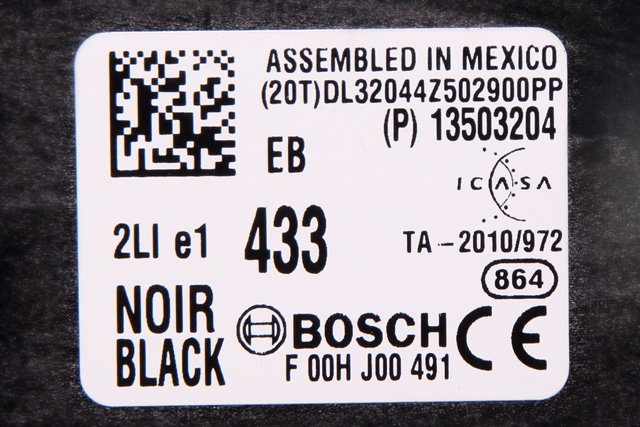 Styreenhet diverse til Opel Corsa E 2015-2019  (BOSCH|F 00H J00 491|13 503 204|)