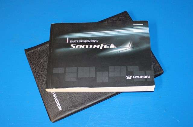 Instruksjonsbok til Hyundai Santa Fe, 2010-2012 (Type II, Fase 2)  
