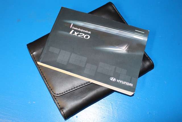 Instruksjonsbok til Hyundai Ix20, 2010-2017