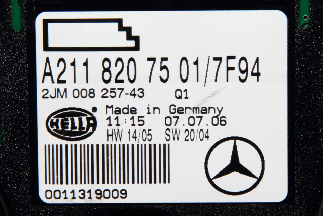 Taklyspanel til Mercedes E-Klasse 2006-2009 (Fase 2) (W211) (W211) (MERCEDES|A 211 820 75 01|)