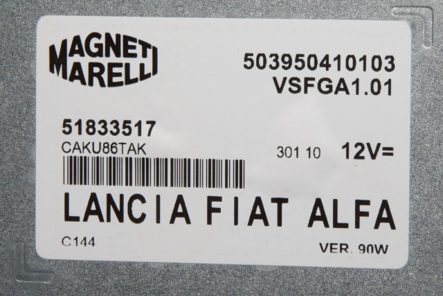 Bilstereo diverse til Fiat Doblo 2010-->> (Type II)  (FIAT|51833517|)