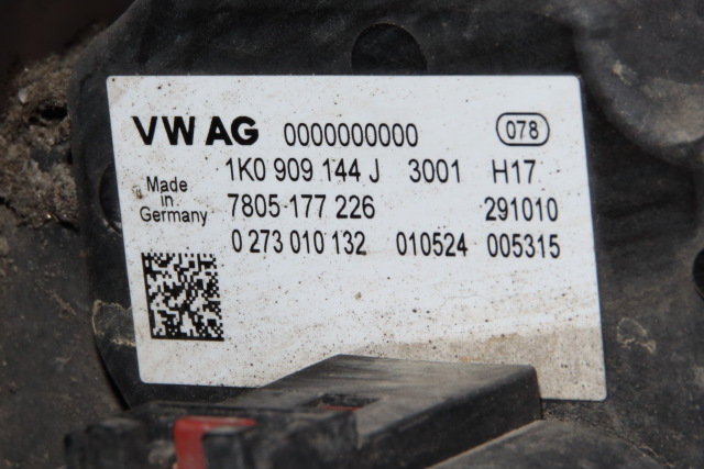 Tannstang elektrisk til VW Caddy 2010-2015 (Type III, Fase 2)  (ZF|7805 501 411|1K0 909 144 J|)