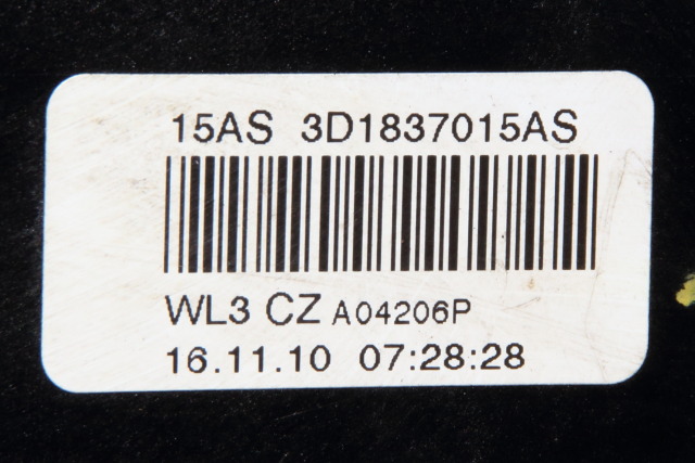 Låsekasse venstre foran til VW Caddy 2010-2015 (Type III, Fase 2)  (VAG|3D1 837 015 AS|)