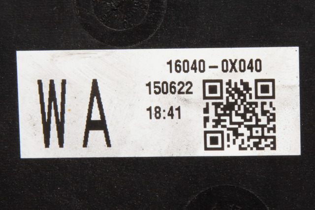 Kjølevifte til Toyota Avensis 2015-2019 (Type III, Fase 2)  (TOYOTA|16040-0X040|)