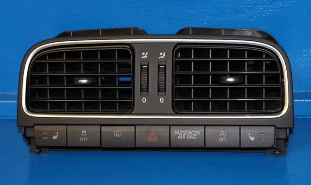 Dashbord friskluftdyse midtkonsoll til VW Polo 2009-2014 (Type V, Fase 1)