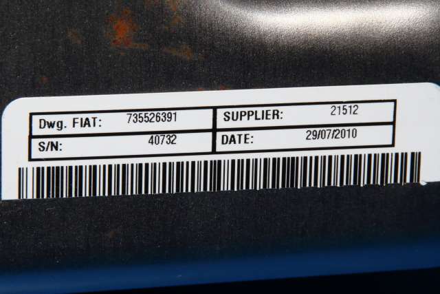 Rattaksel elektrisk servo til Fiat 500 2008-2020