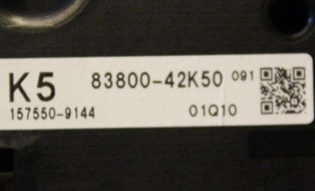 Instrumentpanel til Toyota RAV4 2013-2015 (Type IV, Fase 1) (TOYOTA|83800-42K50|)