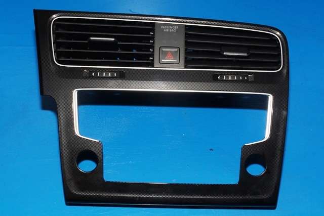 Dashbord friskluftdyse midtkonsoll til VW Golf VII, 2012-2017 (Fase 1)  