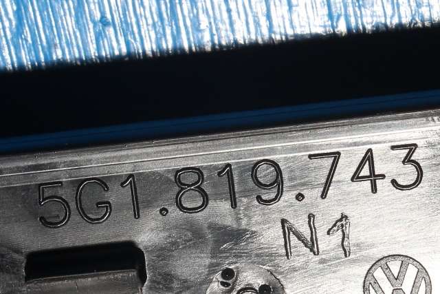 Dashbord friskluftdyse midtkonsoll til VW Golf VII 2012-2017 (Fase 1)