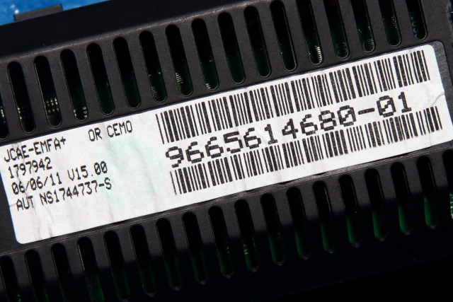 Instrument kjørecomputer til Citroën Jumpy 2007-2016 (Type II) (JOHNSON|NS1744737-S|96 656146 80|)