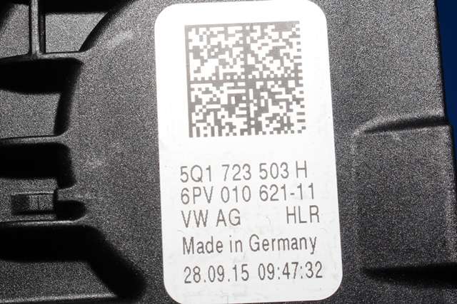 Pedal gass til VW Golf VII 2012-2017 (Fase 1) (HELLA|6PV 010 621-11|5Q1 723 503 H|)