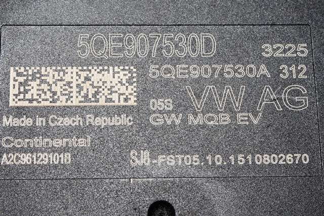 Styreenhet diverse til VW Golf VII 2012-2017 (Fase 1) (CONTINENT|A2C96129101B|5QE 907 530 D|)