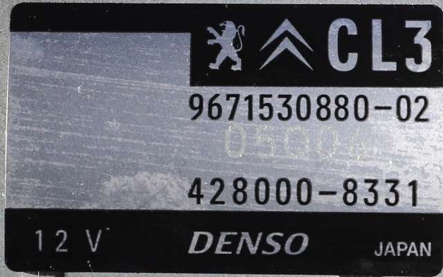 Starter til Citroën C3 2010-2016 (Type II) (DENSO|428000-8331|96 715308 80|)