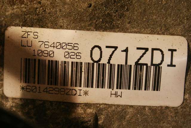 Girkasse 4WD komplett automat til BMW X3 2010-2017 (F25) (F25) (ZF|1090 026 071ZDI|7 640 056. MED FORDELINGSKASSE|)