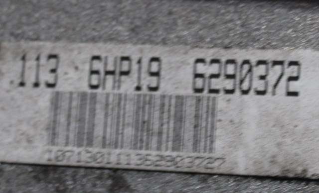 Girkasse automat til BMW 3-Serie 2005-2011 (E90/E91/E92/E93) (E90/E91/E92/E93) (ZF|1071 012 078ZQE|7 556 047|)