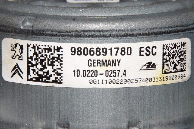 ABS sentral til Citroën C3 2010-2016 (Type II) (CITROEN|98 068917 80|)