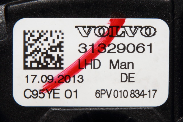 Pedal gass til Volvo V60/V60 CC 2013-2018 (Type I, Fase 2)  (VOLVO|31329061|)
