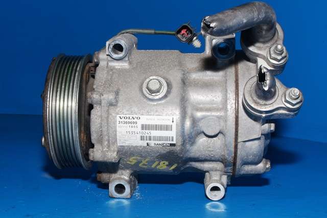 Aircondition kompressor til Volvo V60/V60 CC 2013-2018 (Type I, Fase 2) (SANDEN|1855|31369699|)