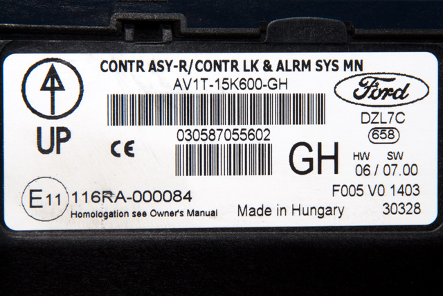 Styreenhet diverse til Ford B-Max 2012-2017 (FORD|AV1T-15K600-GH|)