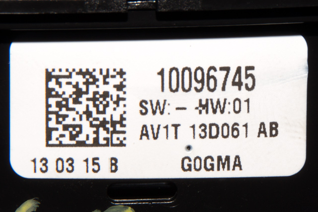 Bryter lys til Ford B-Max 2012-2017 (FORD|AV1T-13D061-AB|)