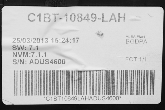 Instrumentpanel til Ford B-Max 2012-2017  (FORD|C1BT-10849-LAH|)