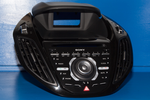 Bilstereo betjeningspanel til Ford B-Max, 2012-2017