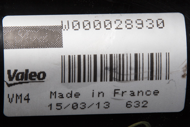 Viskermotor foran venstre til Ford B-Max 2012-2017  (VALEO|W000028930|)