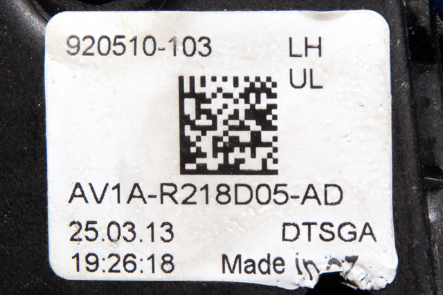 Låsekasse venstre foran til Ford B-Max 2012-2017 (FORD|AV1A-R218D05-AD|)