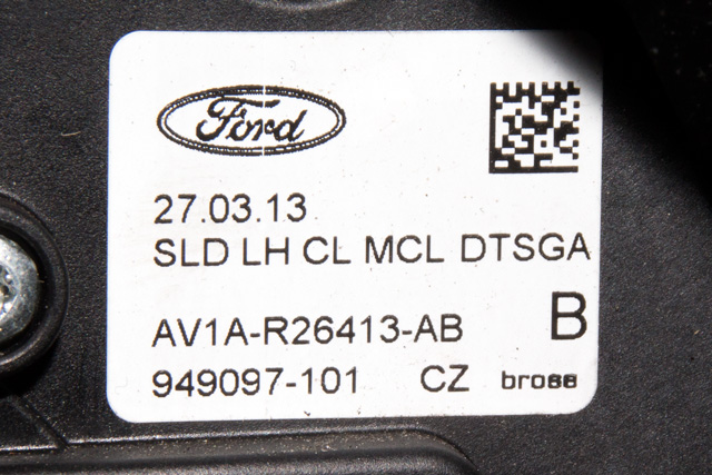 Låsekasse venstre foran til Ford B-Max 2012-2017 (FORD|AV1A-R26413-AB|)